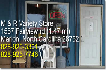 Welcome to McDowell County M & R Variety Store